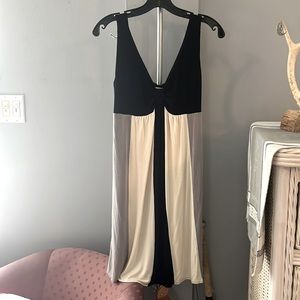 Black and Neutral Color Calvin Klein Dress. Size 6.